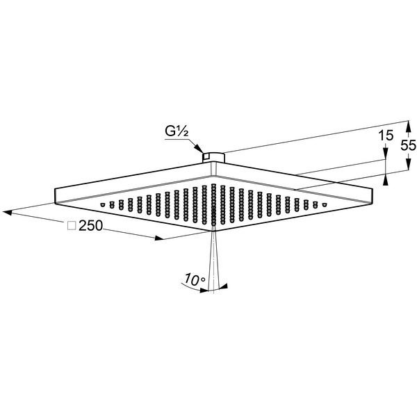   Kludi A-QA 25x25 (665310500)