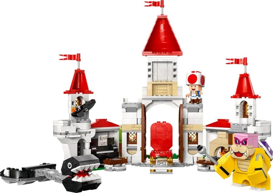 Конструктор Lego Super Mario Битва з Роєм біля замку Піч 738 деталей (71435)