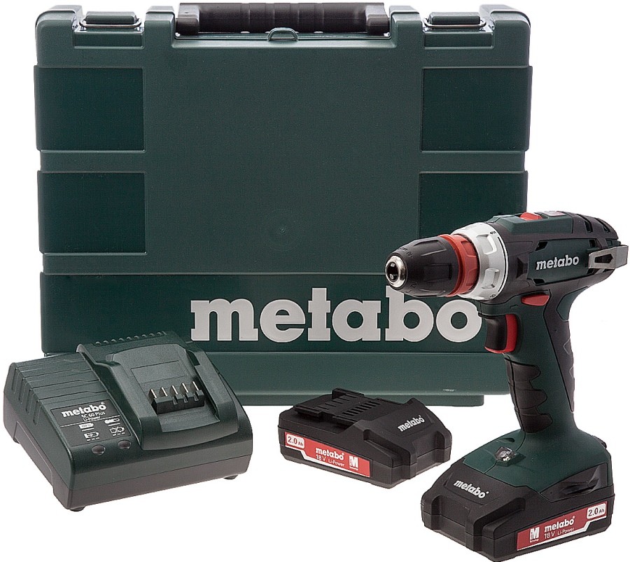 Акумуляторний  дриль-шуруповерт Metabo 18В з системою М-Quick BS 18 Quick  (602217500)