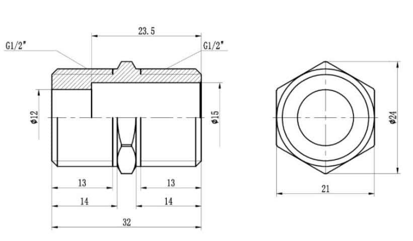 ͳ  SD Forte 1/2" (SF35815L)