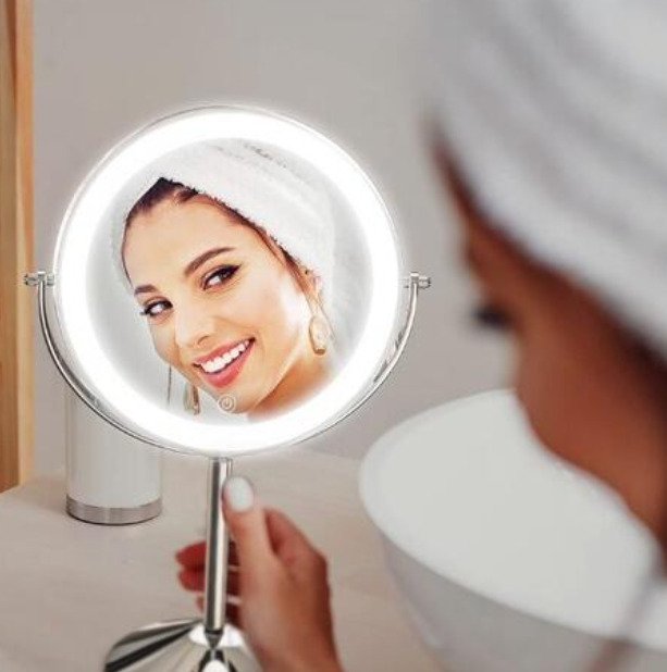 Дзеркало, що світиться, для макіяжу UFT LED Cosmetic Mirroir UFTCM1 з LED підсвічуванням (CM1)