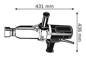 Гайковерт імпульсний Bosch GDS 30 (0601435108)