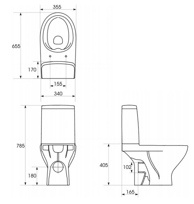 - Cersanit 667 Moduo Clean On 011 (K116-025)