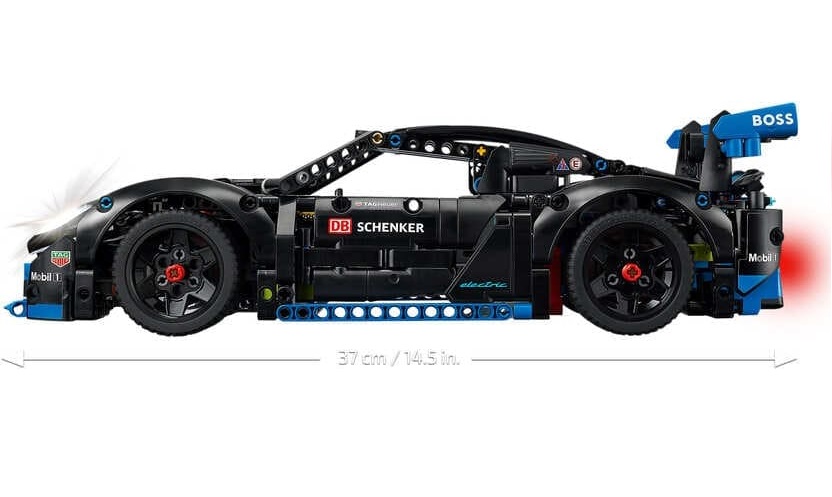 Конструктор Lego Technic Автомобіль для перегонів Porsche GT4 e-Performance 834 деталі (42176)