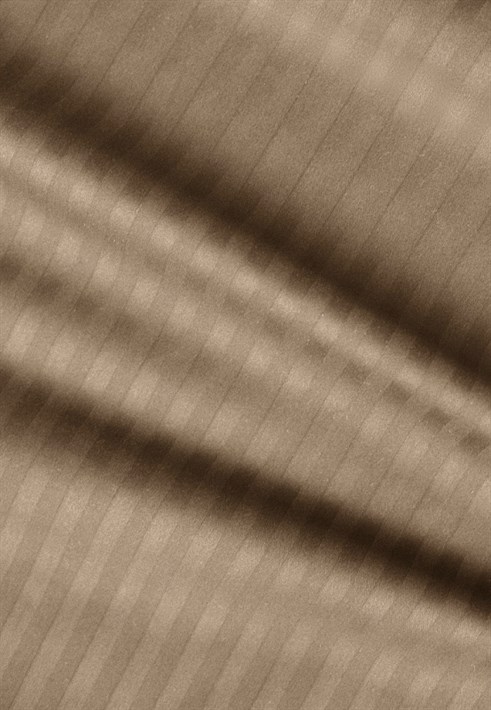 Фото комплект постельного белья lighthouse sateen stripe brown 220x200см, 2x50x70см (603678_2,0)