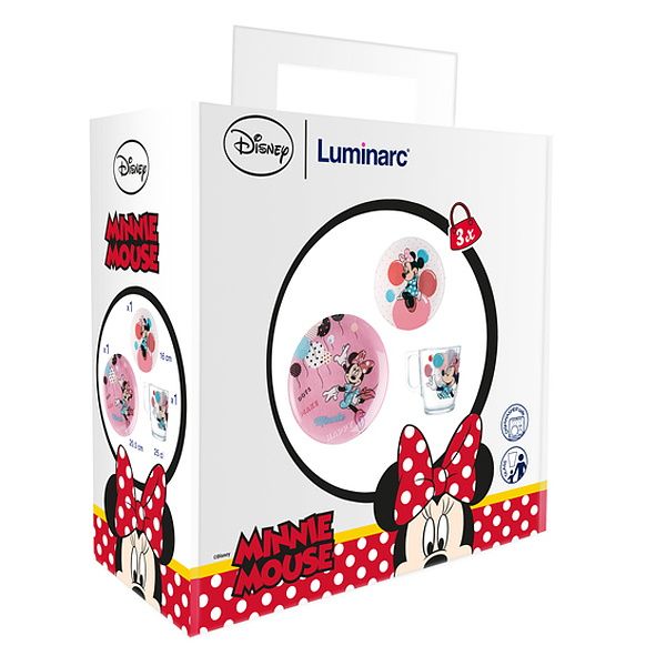   Luminarc Disney Party Minnie 3  (5279N)