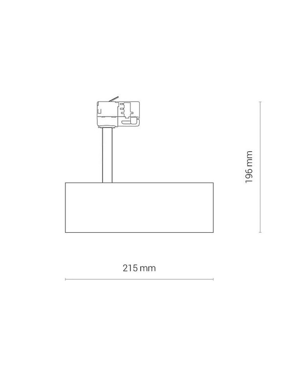 Фото трековый светильник nowodvorski ctls milo led black 25w, 3000k (8760)