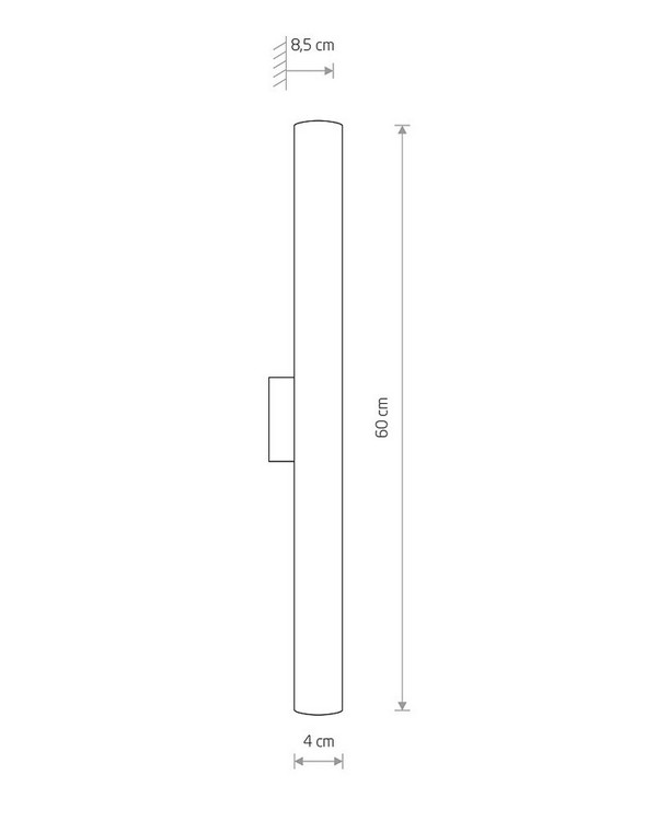   nowodvorski ice tube led s (8118)