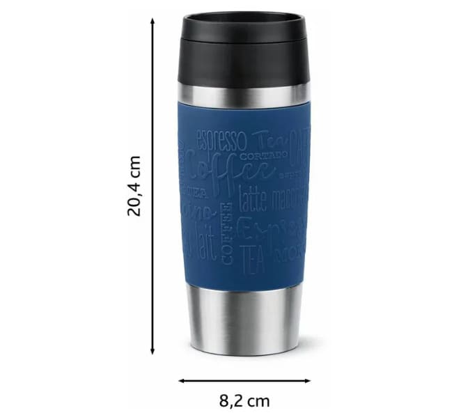 Термочашка Tefal Travel Mug Classic 360мл синій (N2020310)