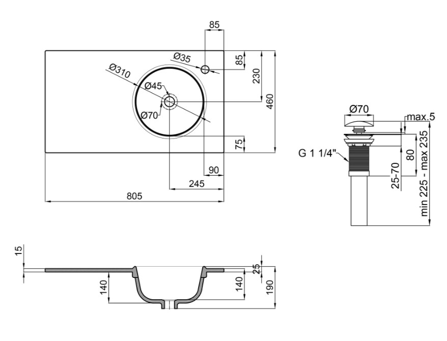  Qtap Virgo    804630 (QT1811FL8130ARRW)