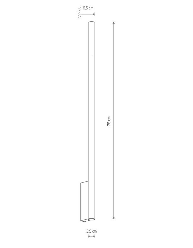 Бра Nowodvorski Laser Wall XL White (10826)