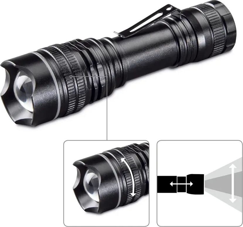 ˳ Hama Professional 1 LED Torch L100 Black (00139523)