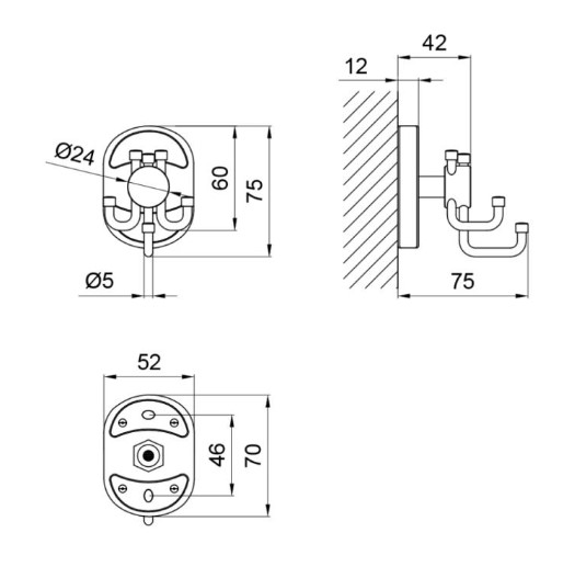 Гачок Lidz LDORE0603CRM32441