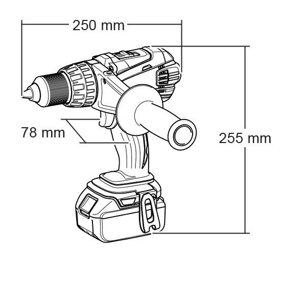 -  MAKITA LXT (DDF458Z)