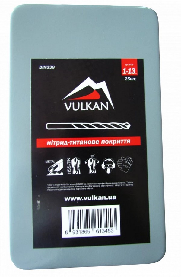     Vulkan HSS-TiN 1-13 25 (61020251)