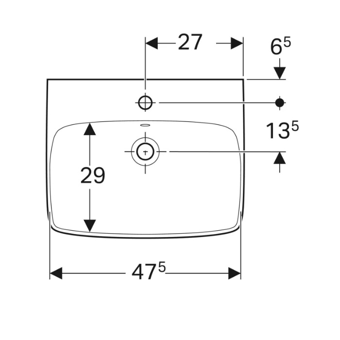  Geberit Selnova 55 (500.290.01.7)