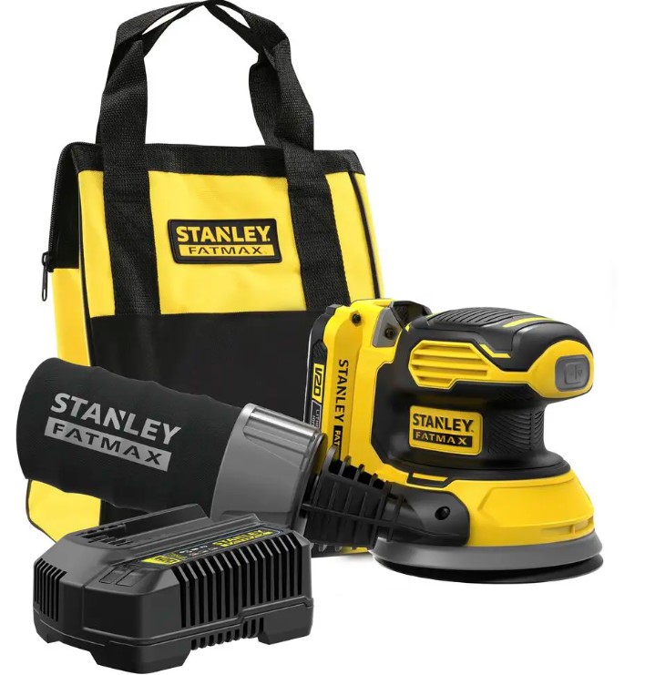 Шліфмашина ексцентрикова акумуляторна Stanley FatMax SFMCW220D1S