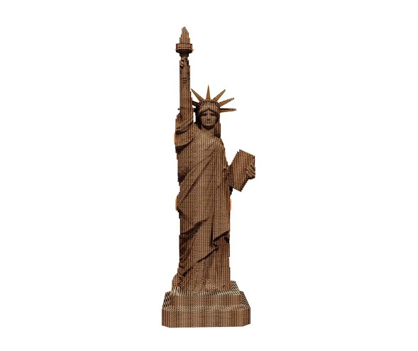    cartonic 3d puzzle statue of liberty usa