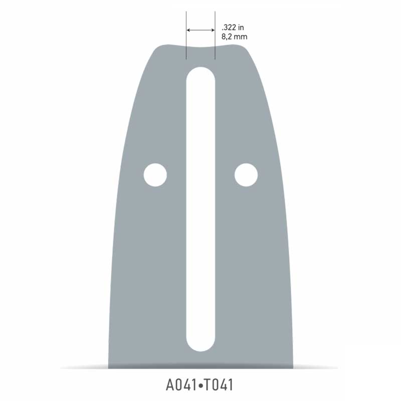 Шина OREGON 3/8" 1,3мм довжина шини 16''/40см (160SXEA041)