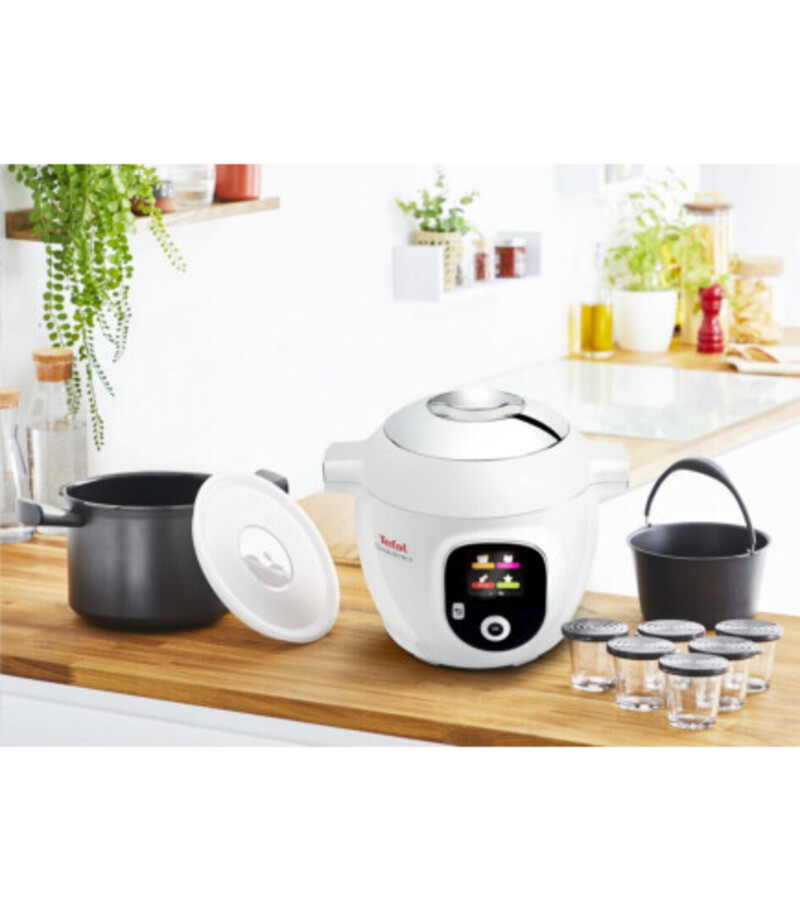 Фото мультиварка-скороварка tefal cy851130 cook4me