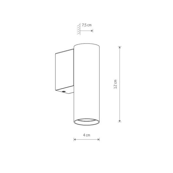 Бра Nowodvorski Fourty Wall S UMBRA GRAY (10889)