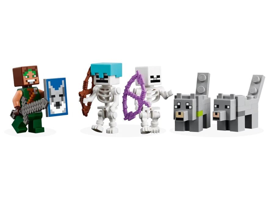 Конструктор Lego Minecraft Вовк із Цитаделі 312 деталей (21261)