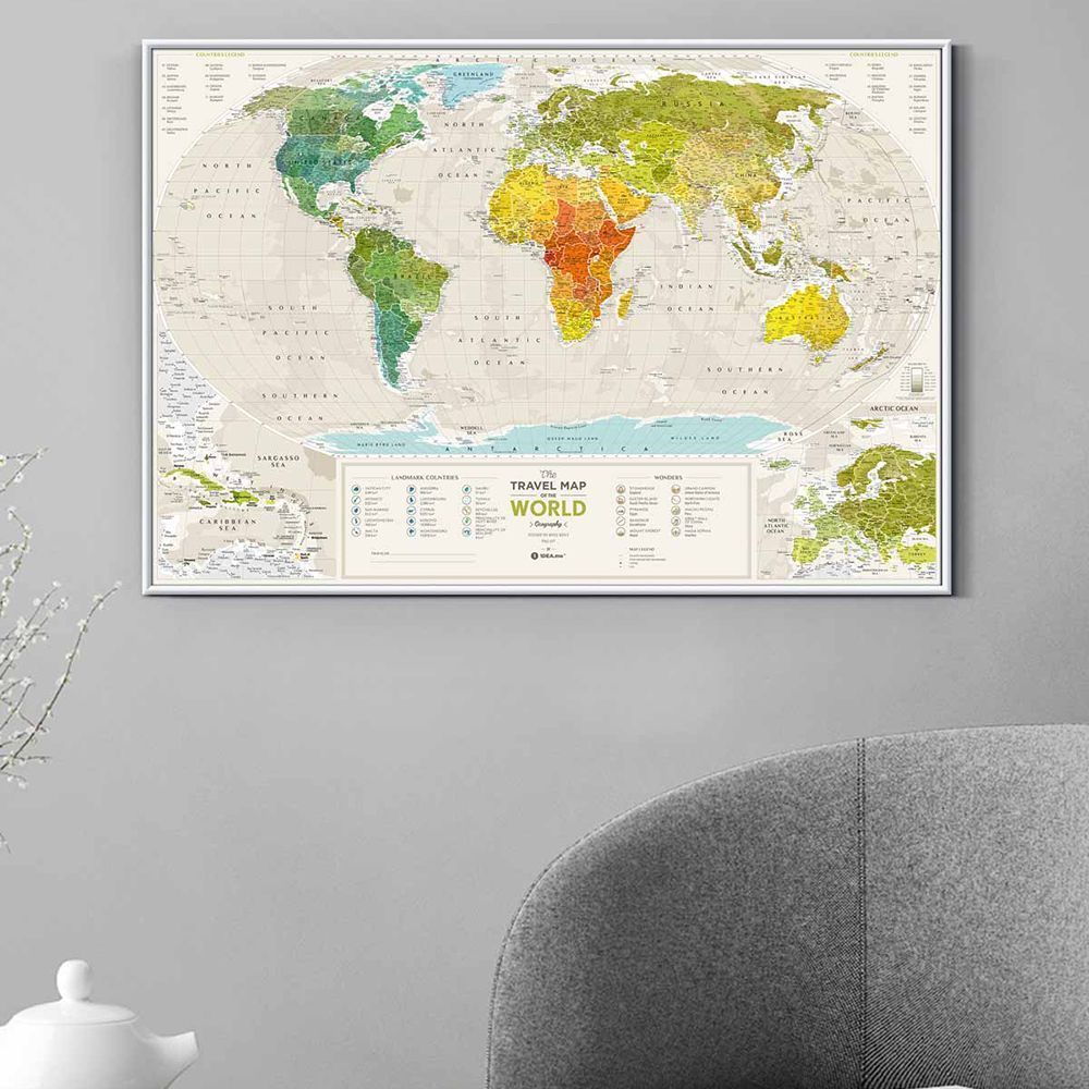    Travel Map Geography World      (GEOW)