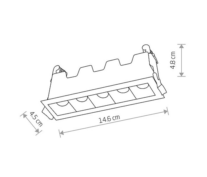   nowodvorski mini led white 10w 3000k (10042 )