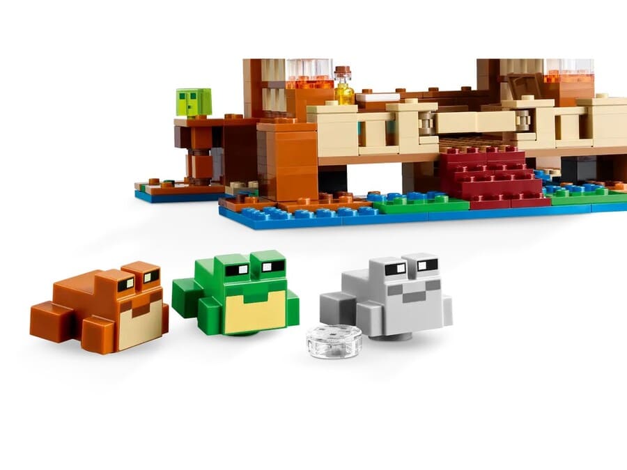 Конструктор Lego Minecraft Будинок у формі жаби 400 деталей (21256)