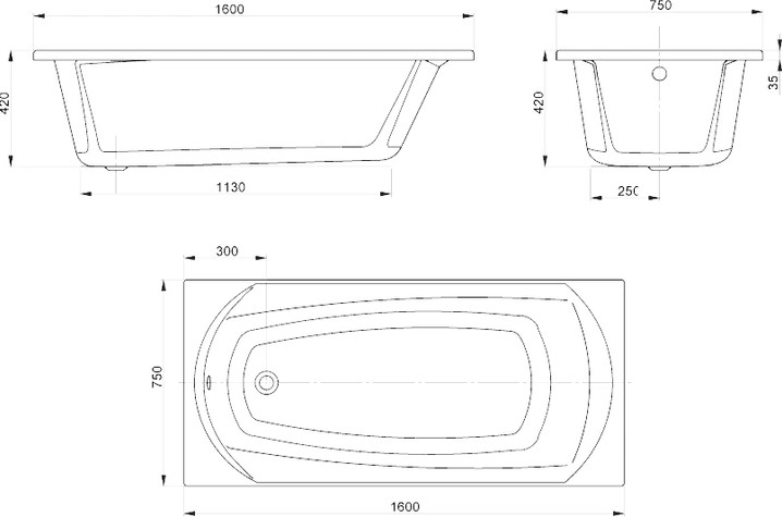   Devit Graphics Sigma 160x75     (16075130N)