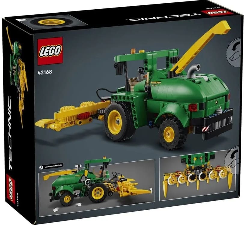 Конструктор Lego Technic Кормозбиральний комбайн John Deere 9700 559 деталей (42168)