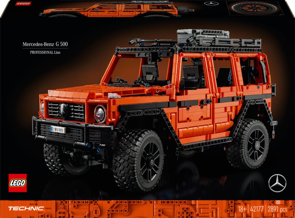 Конструктор Lego Technic Mercedes-Benz G 500 Professional Line 2891 деталь (42177)