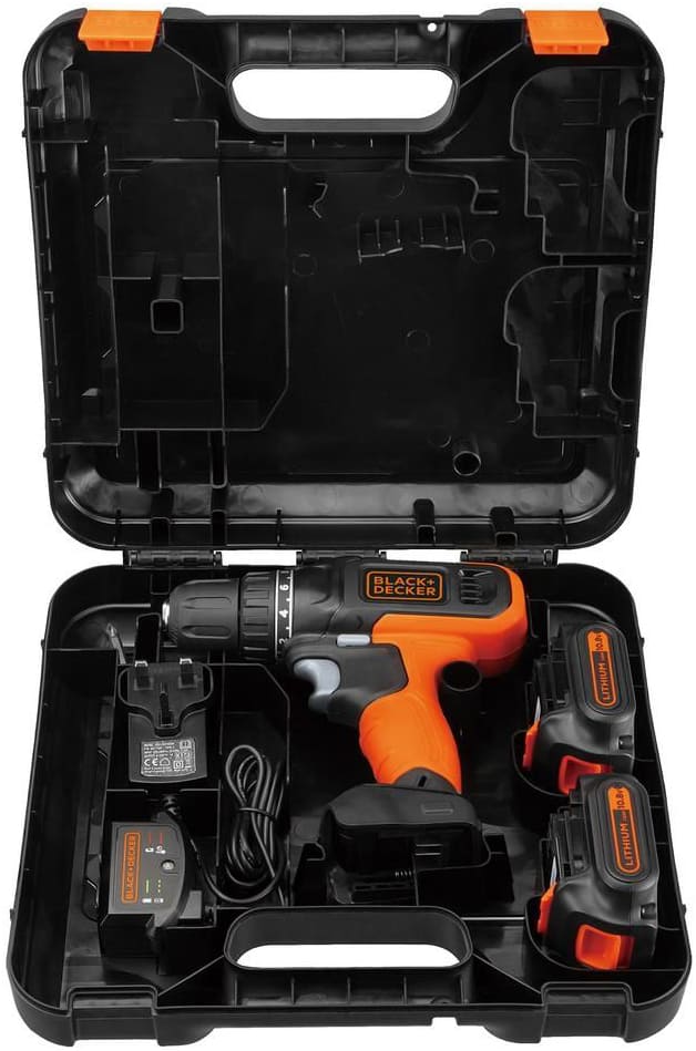 Дриль-шурупокрут акумуляторна BLACK+DECKER BCD7122CK