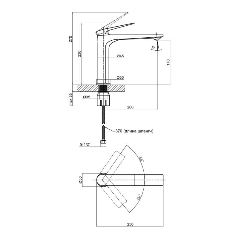    Qtap Vlasta QTVL1028M102C