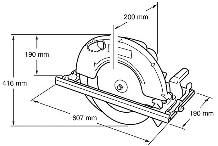 Пила ручна дискова MAKITA (5143R)