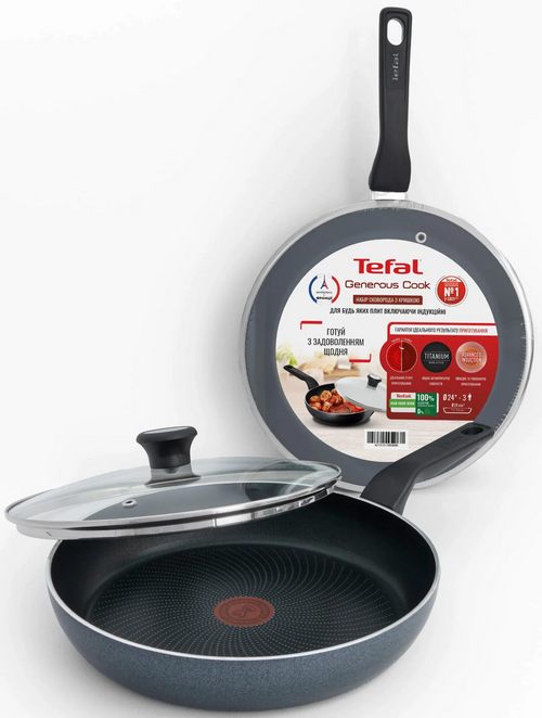 Пательня Tefal Generous Cook з кришкою 28см (C2770653_SET)