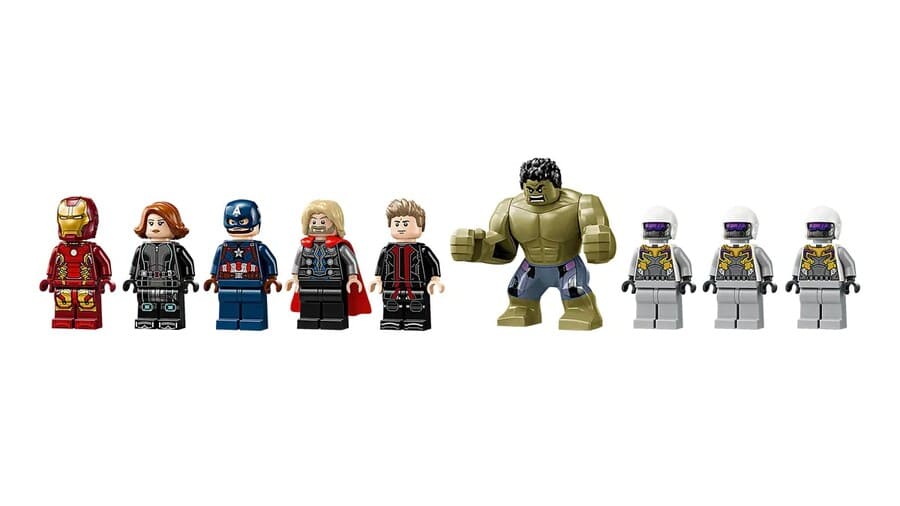 Конструктор Lego Marvel Месники: Ера Альтрона 613 деталей (76291)