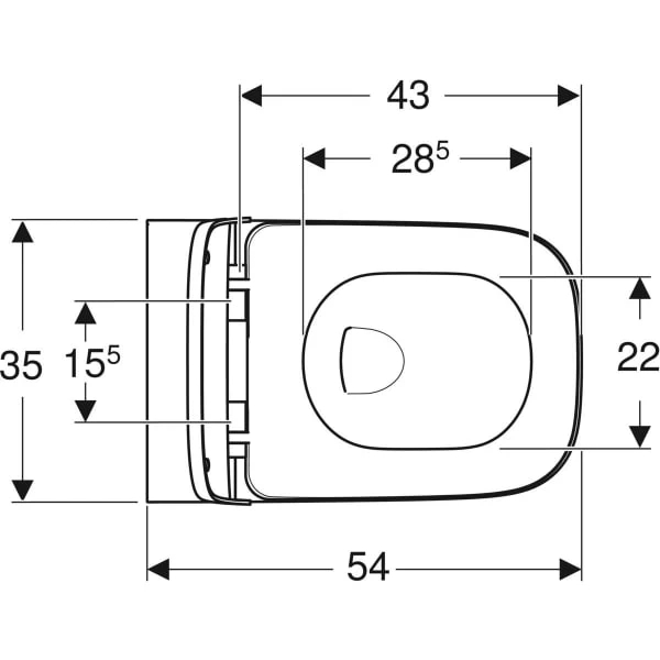   Geberit Smyle Square (500.683.00.2)