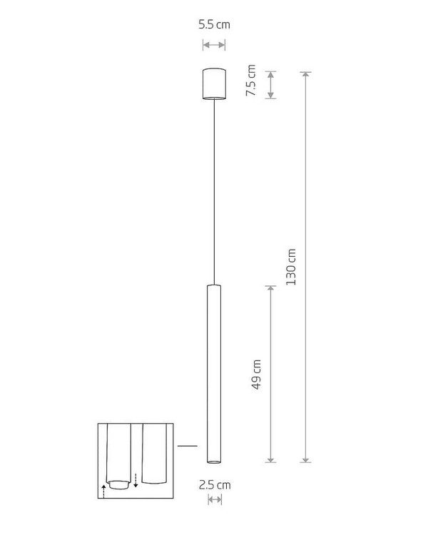    nowodvorski laser black i (8797)