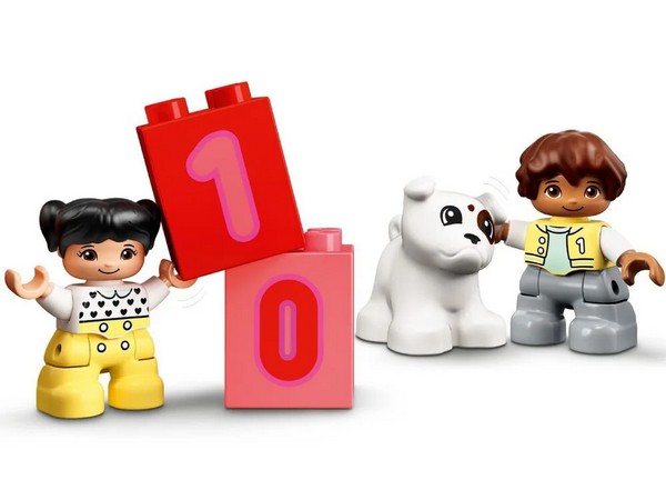 Конструктор Lego Duplo Поезд с цифрами – учимся считать 23 детали (10954)