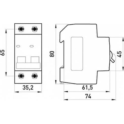   E.Next 2- e.mcb.stand. 2 C 4,5 (s002041)