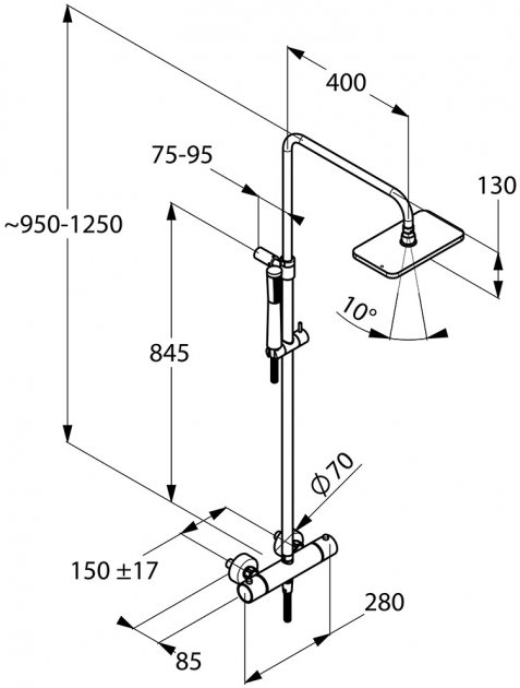   Kludi A-QA Dual System (490950500)