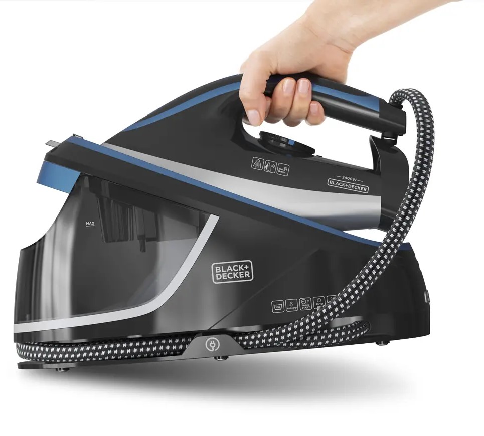 Праска з парогенератором Black+Decker BXSS2401E