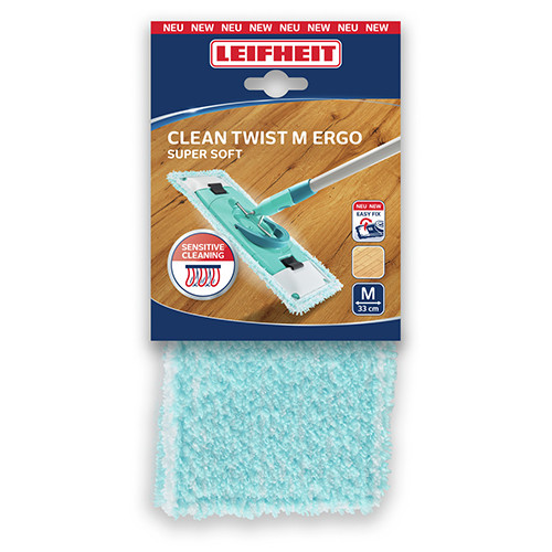 Губка для швабри Leifheit Clean Twist M Ergo Super Soft (52122)