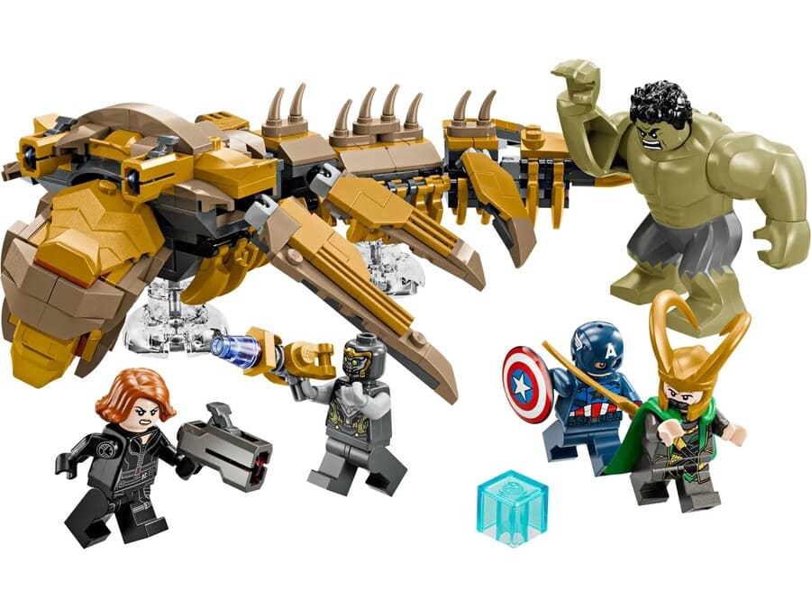 Конструктор Lego Marvel Месники проти Левіафана 347 деталей (76290)