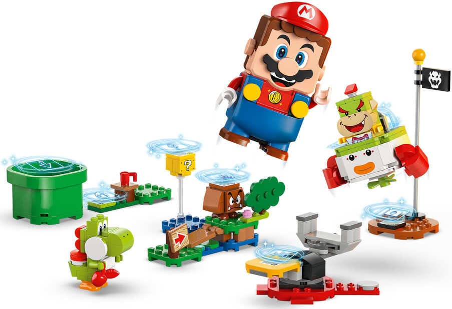 Конструктор Lego Super Mario Пригоди з інтерактивним Lego Маріо 218 деталей (71439)