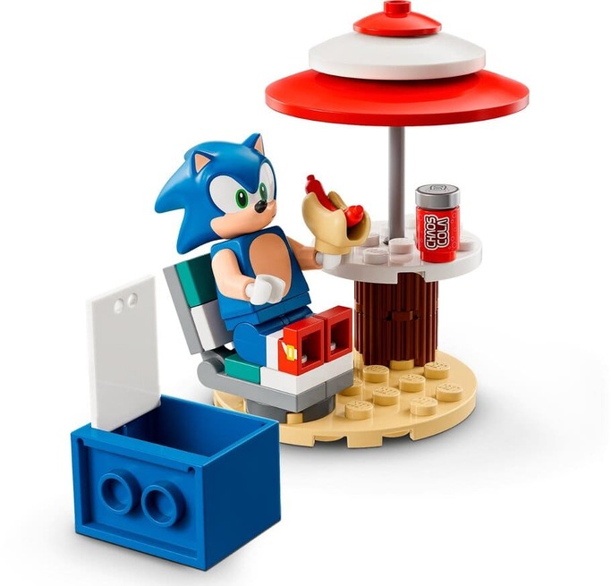 Конструктор Lego Sonic the Hedgehog Змагання швидкісної сфери Соніка 292 деталі (76990)