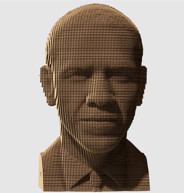   Cartonic 3D Puzzle BARACK (CARTMOBM)