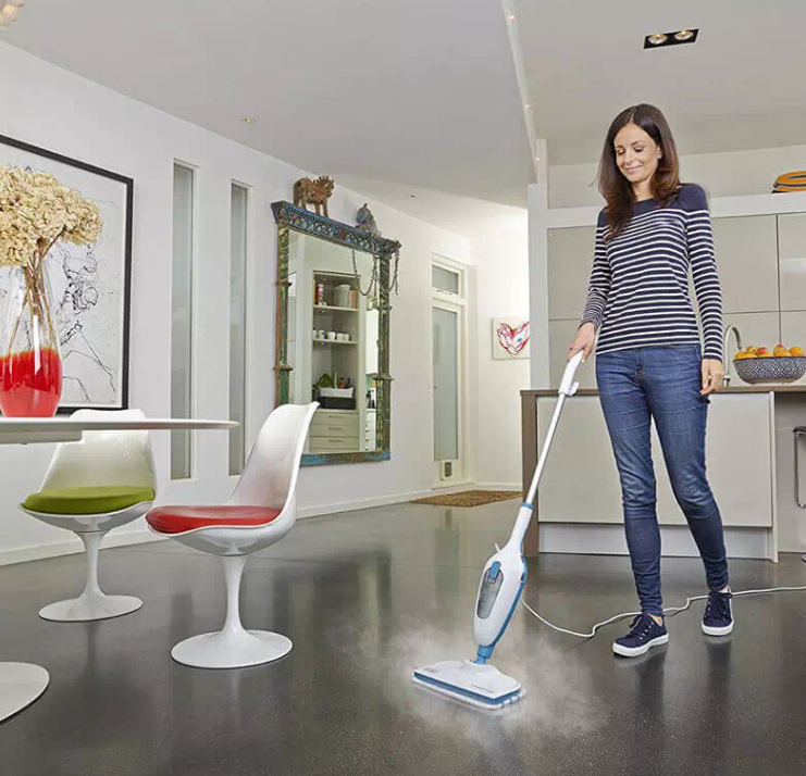 Фото щетка паровая black+decker steam mop 5 в1 fsmh13e5