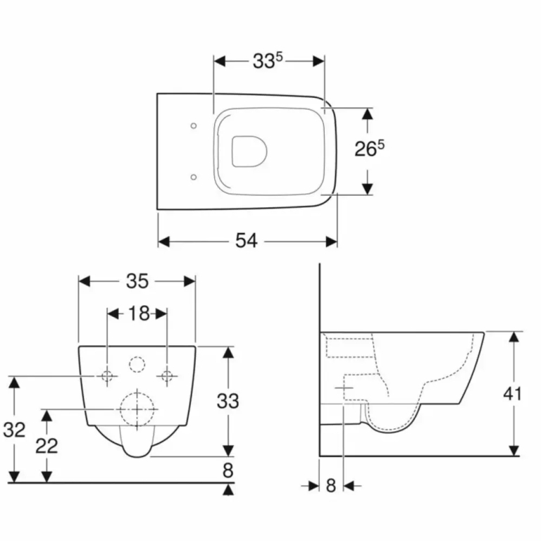   Geberit iCon Square (201950000)